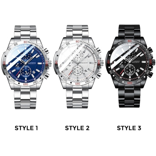 Montre homme personnalisée acier – cadeau élégant et unique