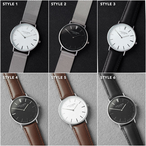 Montre homme personnalisée – cadeau élégant et unique