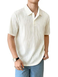 Polo homme oversize blanc – confort et élégance