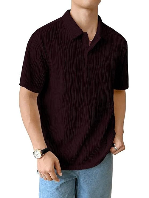 Polo homme oversize élégant – confort et style