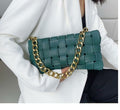 Women's woven handbag – chic and elegant style
